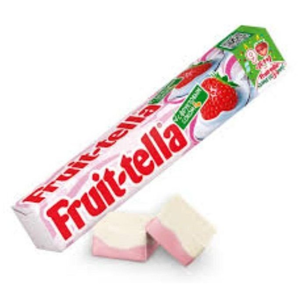 Жевательная конфета Fruittella Клубничный йогурт 41 гр.