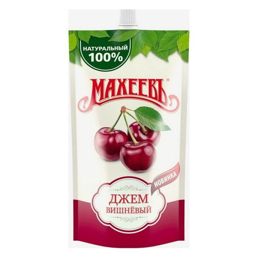 Джем МАХЕЕВ вишневый дой-пак 300г