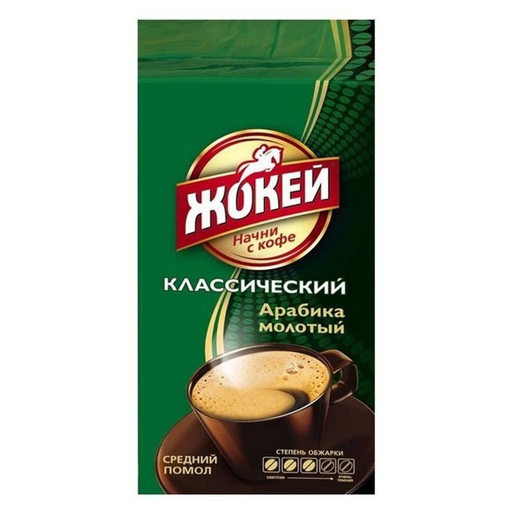 ЖОКЕЙ| кофе молотый классический 450г