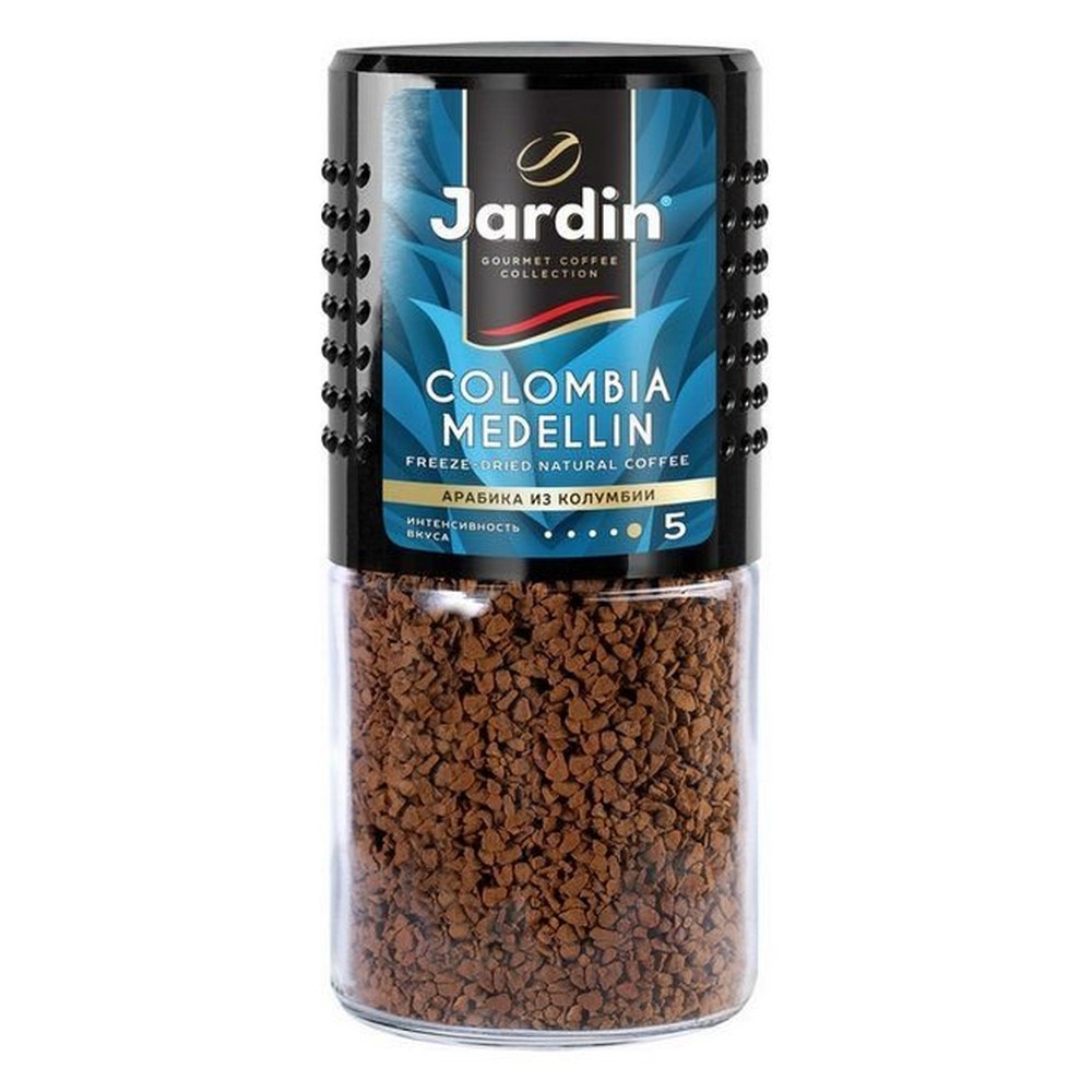 JARDIN| кофе растворимый "COLOMBIA MEDELLIN" 95г