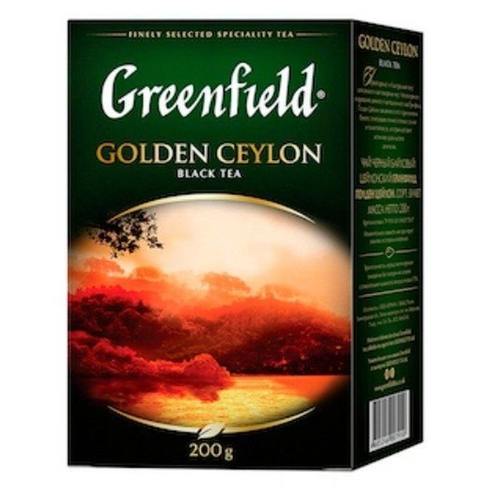 GREENFIELD|чай листовой "GOLDEN CEYLON" 200г