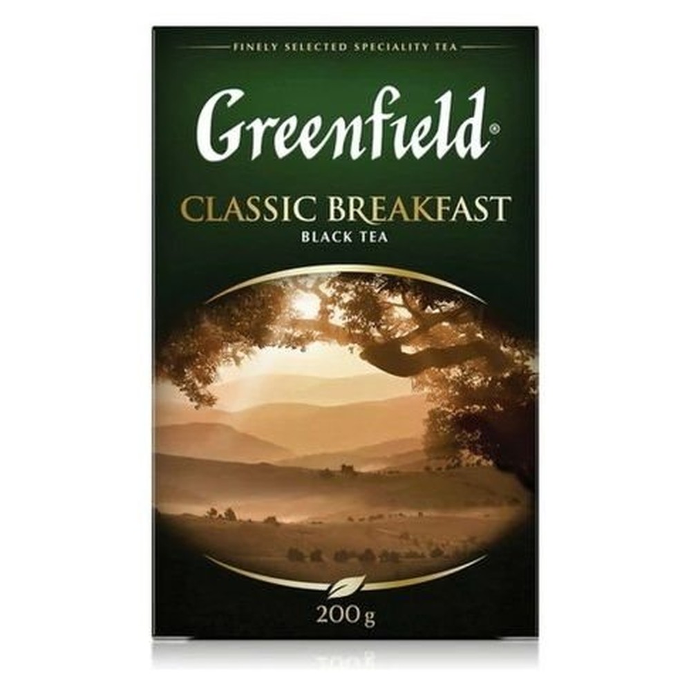 GREENFIELD| чай черный "CLASSIC BREAKFAST" 200 гр.