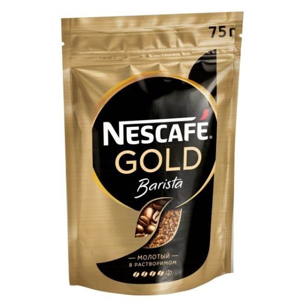 Кофе растворимый Nescafe Gold Barista 75 г