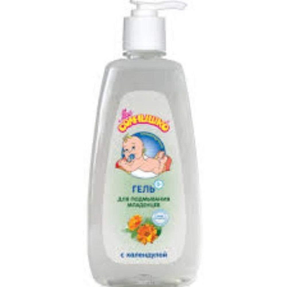 Гель для подмывания младенцев Мое солнышко с календулой 400 мл