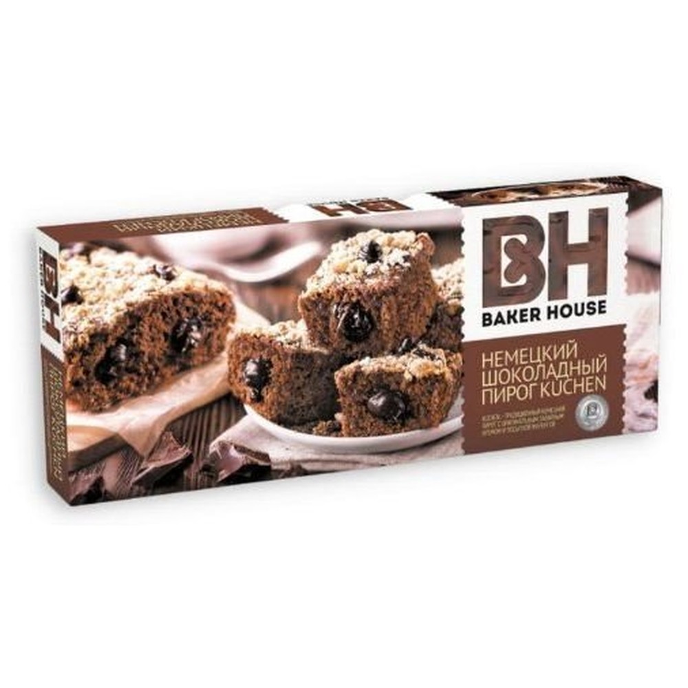 Немецкий Kuchen пирог шоколадный Baker House, 350 г