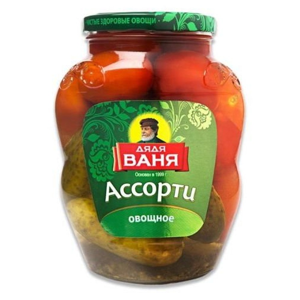 Ассорти овощное ДЯДЯ ВАНЯ, 1,8кг
