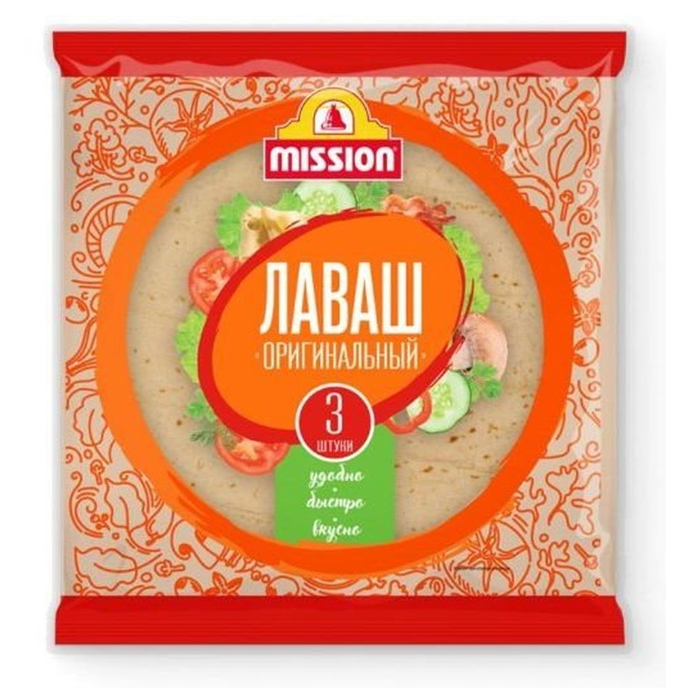 ЛАВАШ MISSION ОРИГИНАЛЬНЫЙ 270ГР