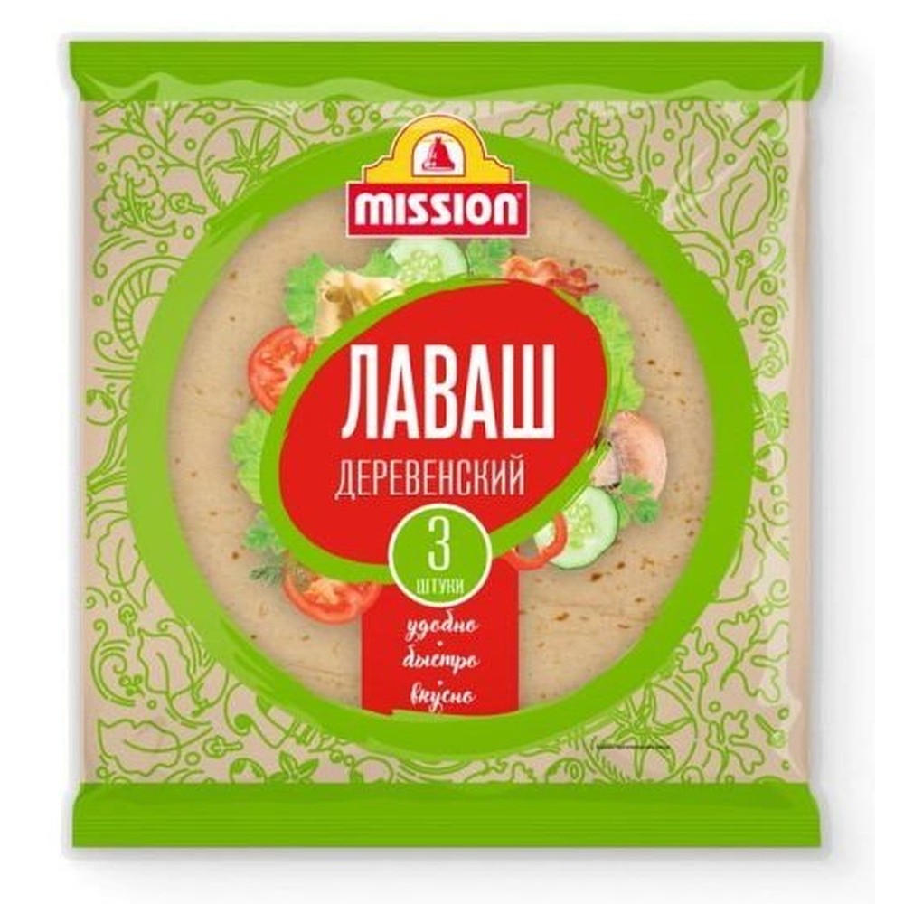 ЛАВАШ MISSION ДЕРЕВЕНСКИЙ 270ГР