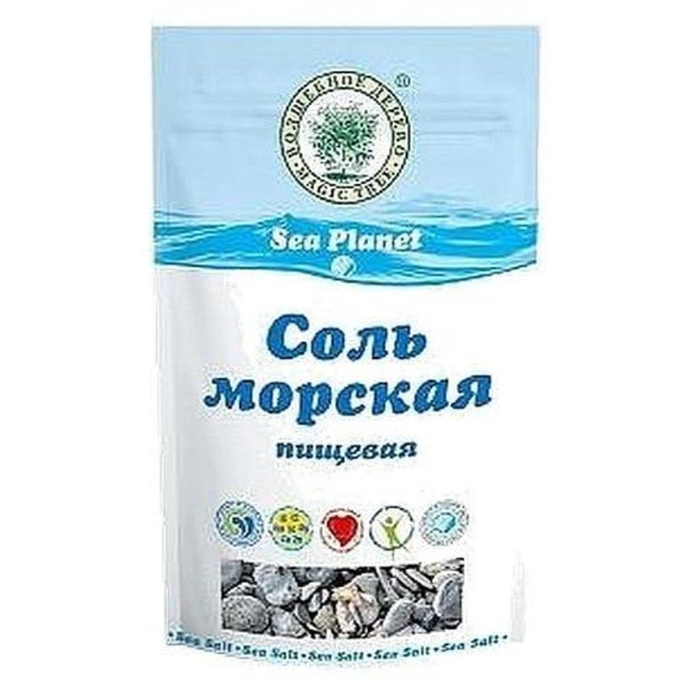 Морская соль "Sea planet" пищевая 250г