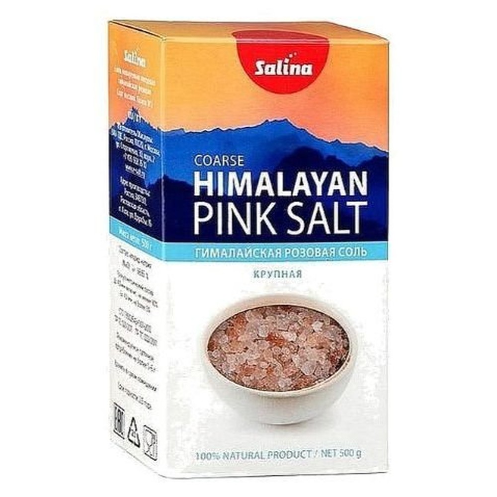 Соль SALINA Гималайская розовая 500 г