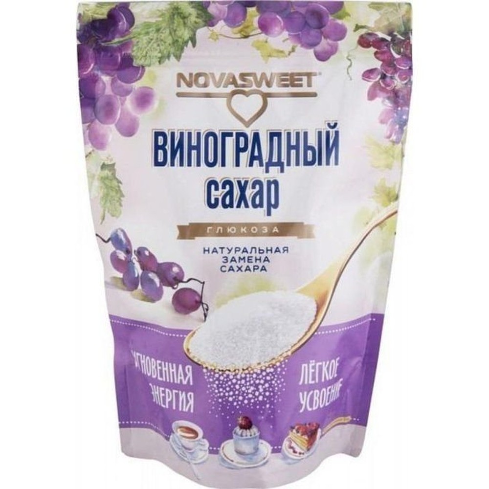 Сахар виноградный Novasweet глюкоза 400 г
