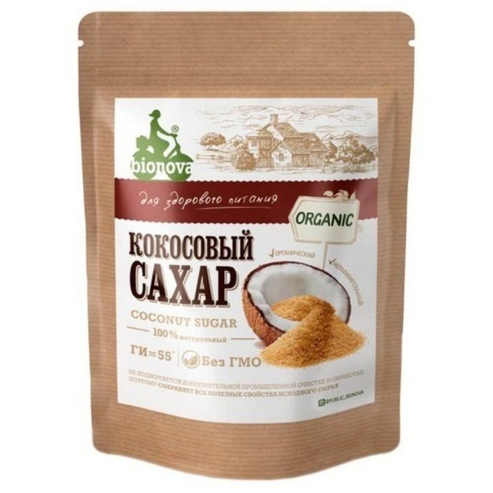 Органический кокосовый сахар 200г