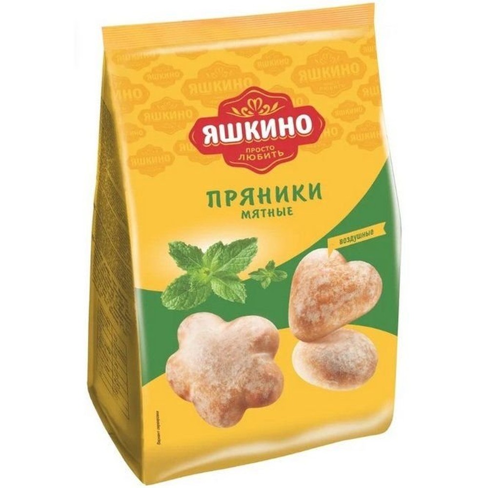 Пряники "ЯШКИНО" Мятные, 350 гр