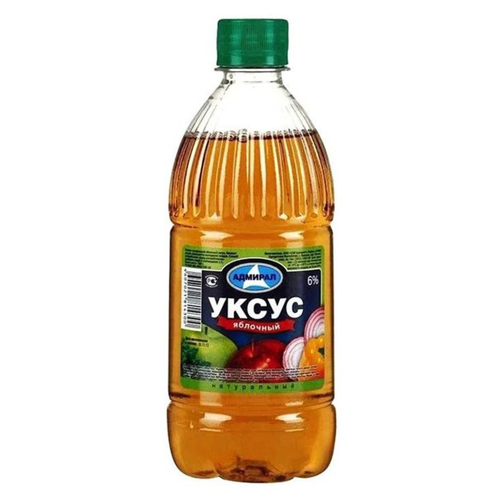 Адмирал уксус яблочный 6%  500 гр.