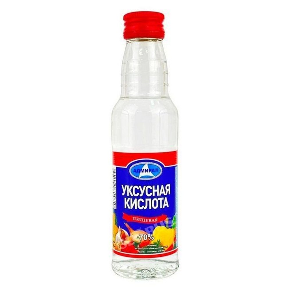 Кислота уксусная Адмирал 70% ст/б 160 гр.