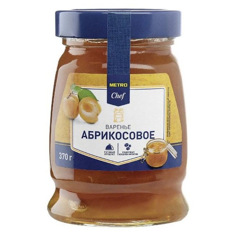 Варенье домашнее десертное абрикос Metro Chef, 370 г
