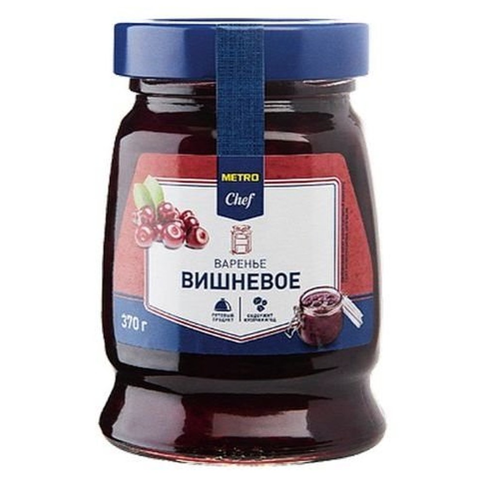Варенье домашнее десертное METRO CHEF вишня 370 гр.