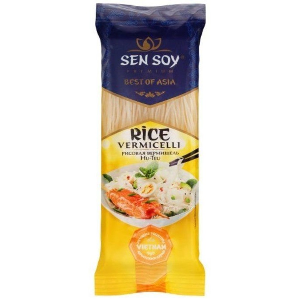Вермишель рисовая Sen soy Hu-teu 200ГР