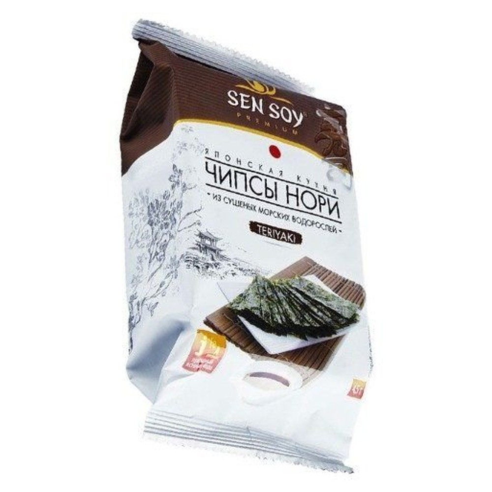 Sen Soy Чипсы Нори Teriyaki 4,5 гр