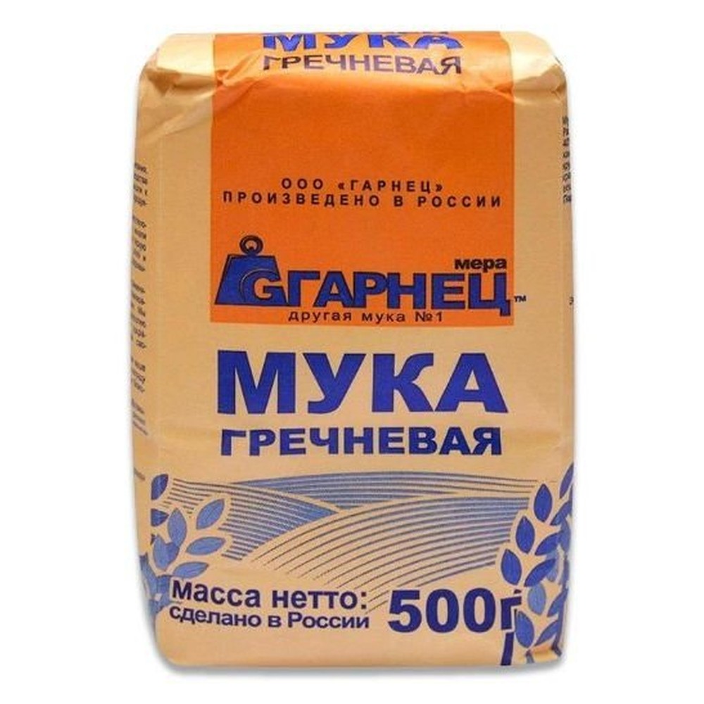Мука Гарнец гречневая 500г