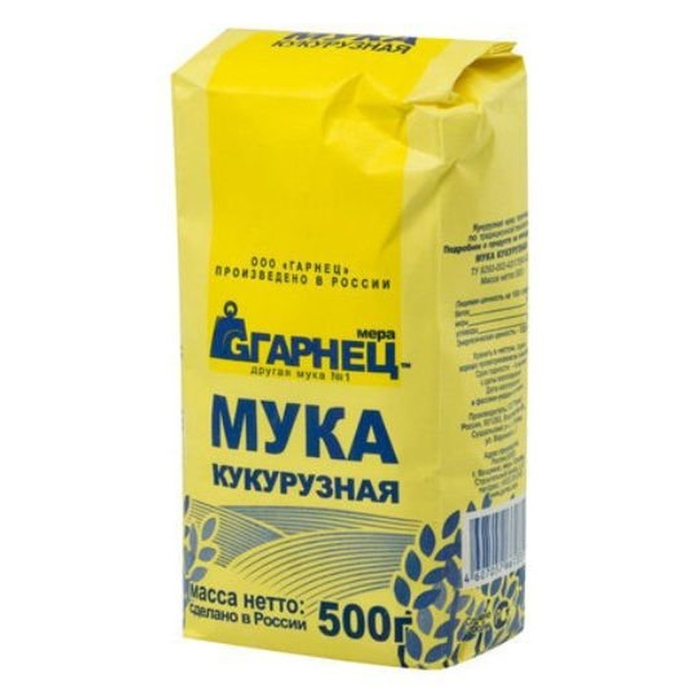 Мука Гарнец кукурузная 500 гр.