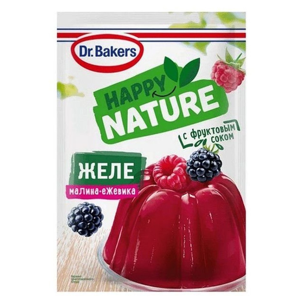 ЖЕЛЕ DR.BAKERS МАЛИНА ЕЖЕВИКА 41 Г