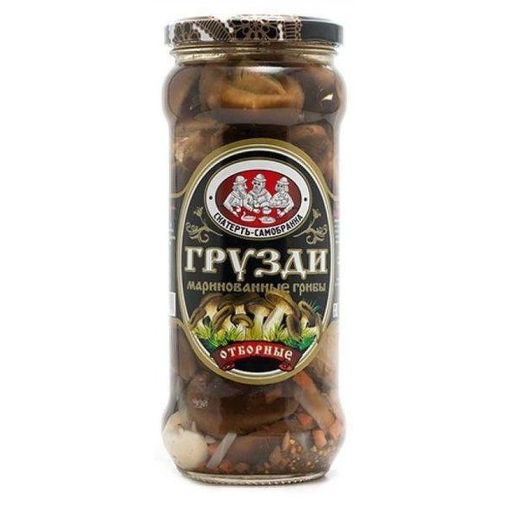Грузди Скатерть-Самобранка маринованные 370 г