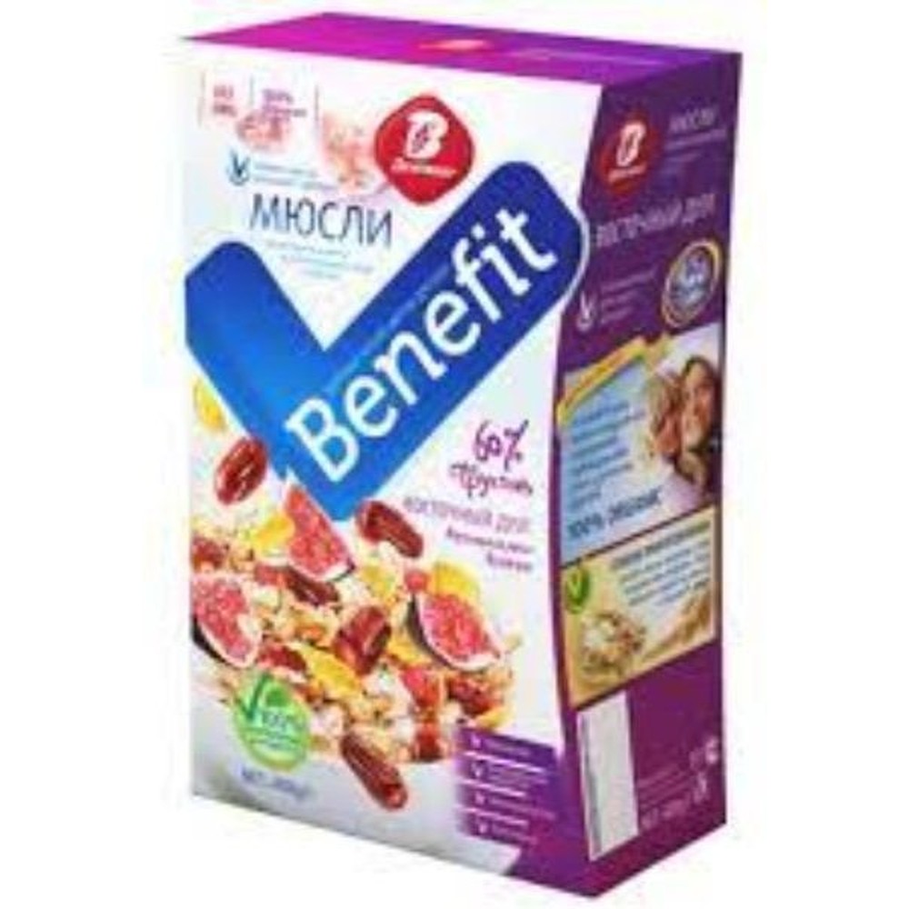 ВОЛОЖКА| мюсли восточный дуэт "BENEFIT" 400г