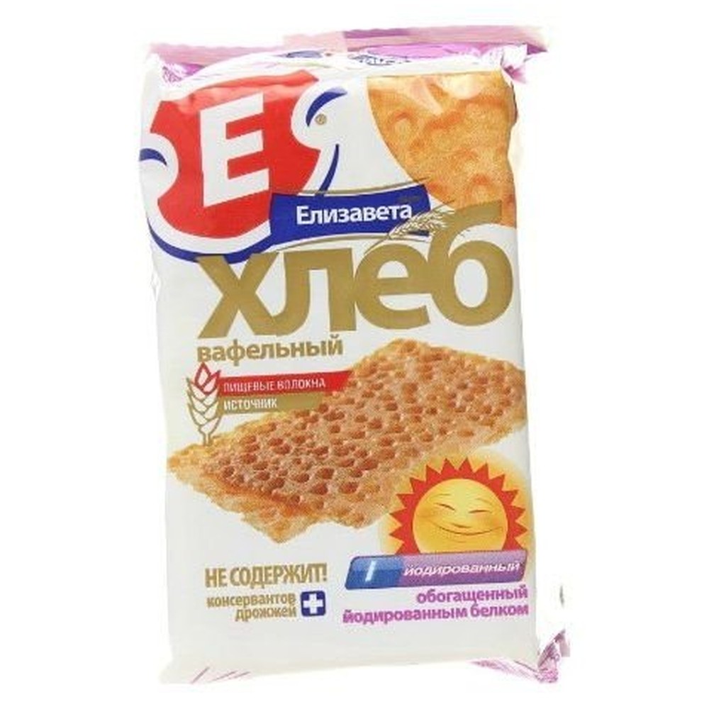 Вафельный хлеб Елизавета Йодированный 80 гр