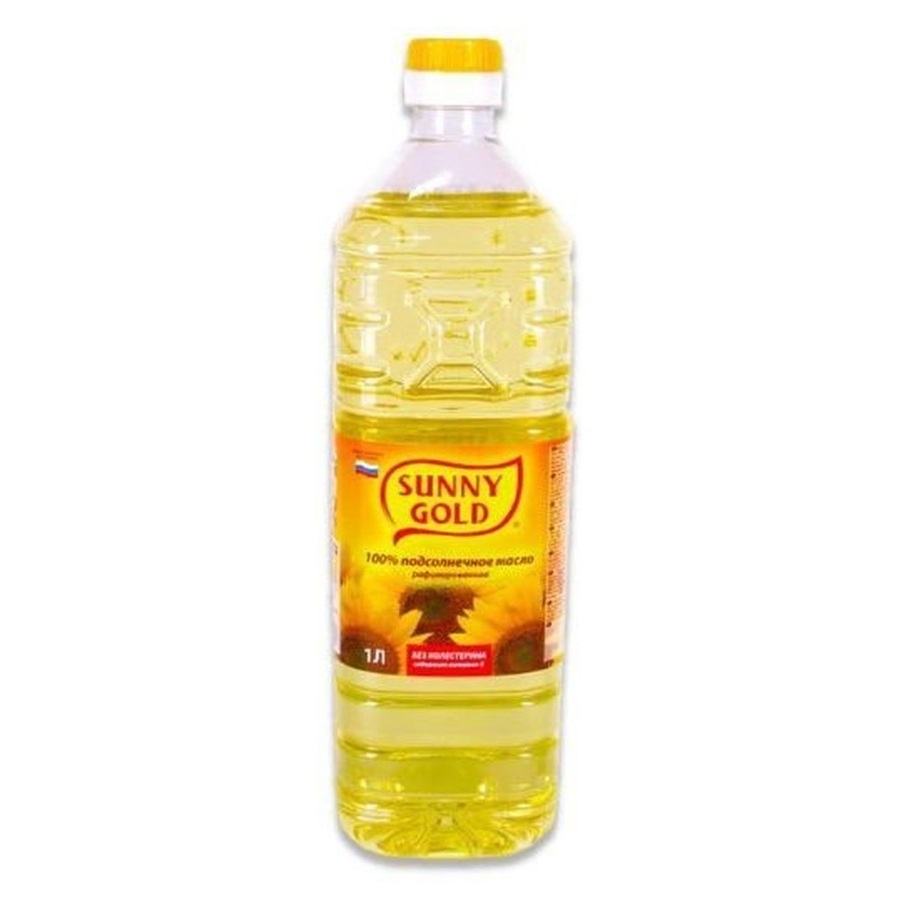1Л SUNNY GOLD МАСЛО ПОДСОЛНЕЧ