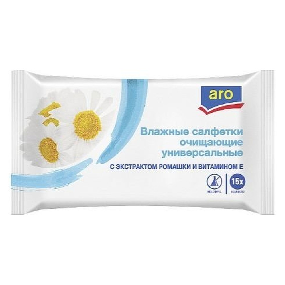 15ШТ ВЛАЖНЫЕ САЛФЕТКИ ARO