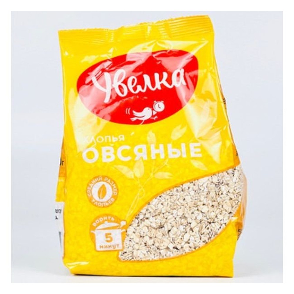  УВЕЛКА| Хлопья Овсяные 400 грамм