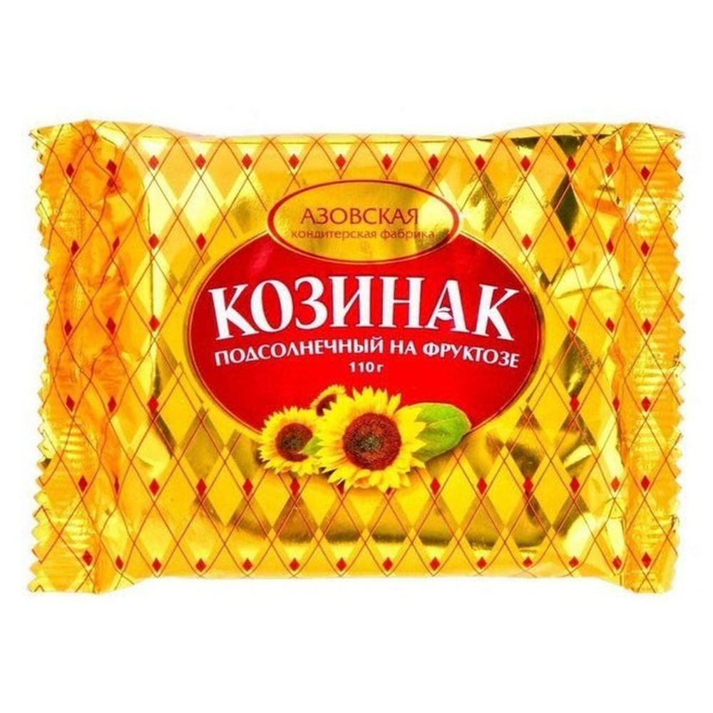 Козинак Азовская Подсолнечный на фруктозе 110г