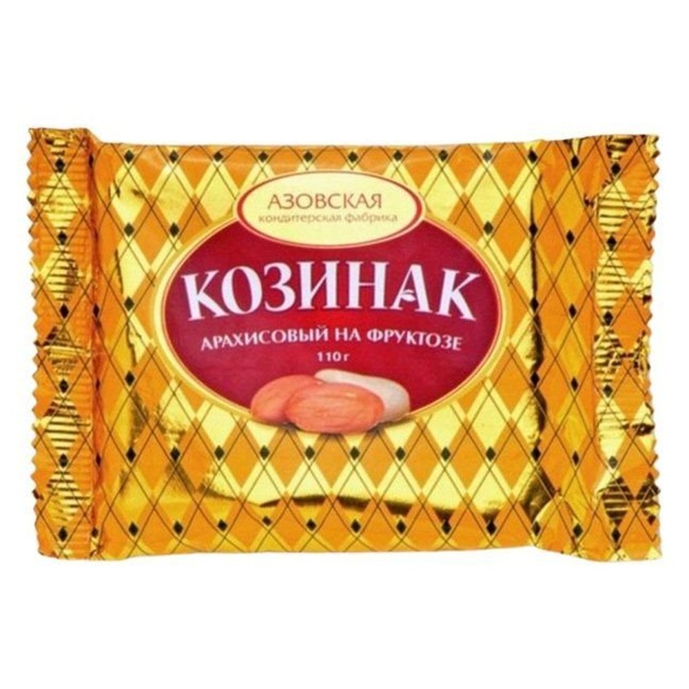 Козинак арахисовый Азовская фабрика на фруктозе 110 г