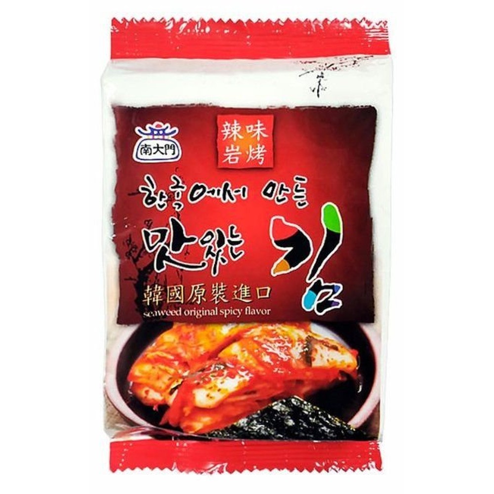 МОРСКАЯ КАПУСТА СО ВКУСОМ КИМЧИ ТАНУКО 4,5ГР