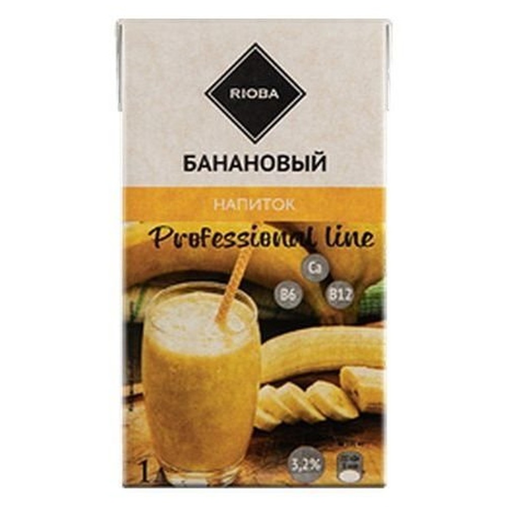 1Л НАПИТОК БАНАН-КОКОС RIOBA