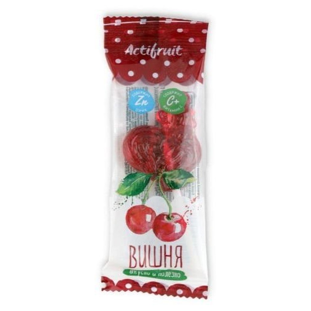 БАД КАРАМЕЛЬ ACTIFRUIT ЛЕДЕНЦОВАЯ ВИШНЯ 17ГР БЛ/У