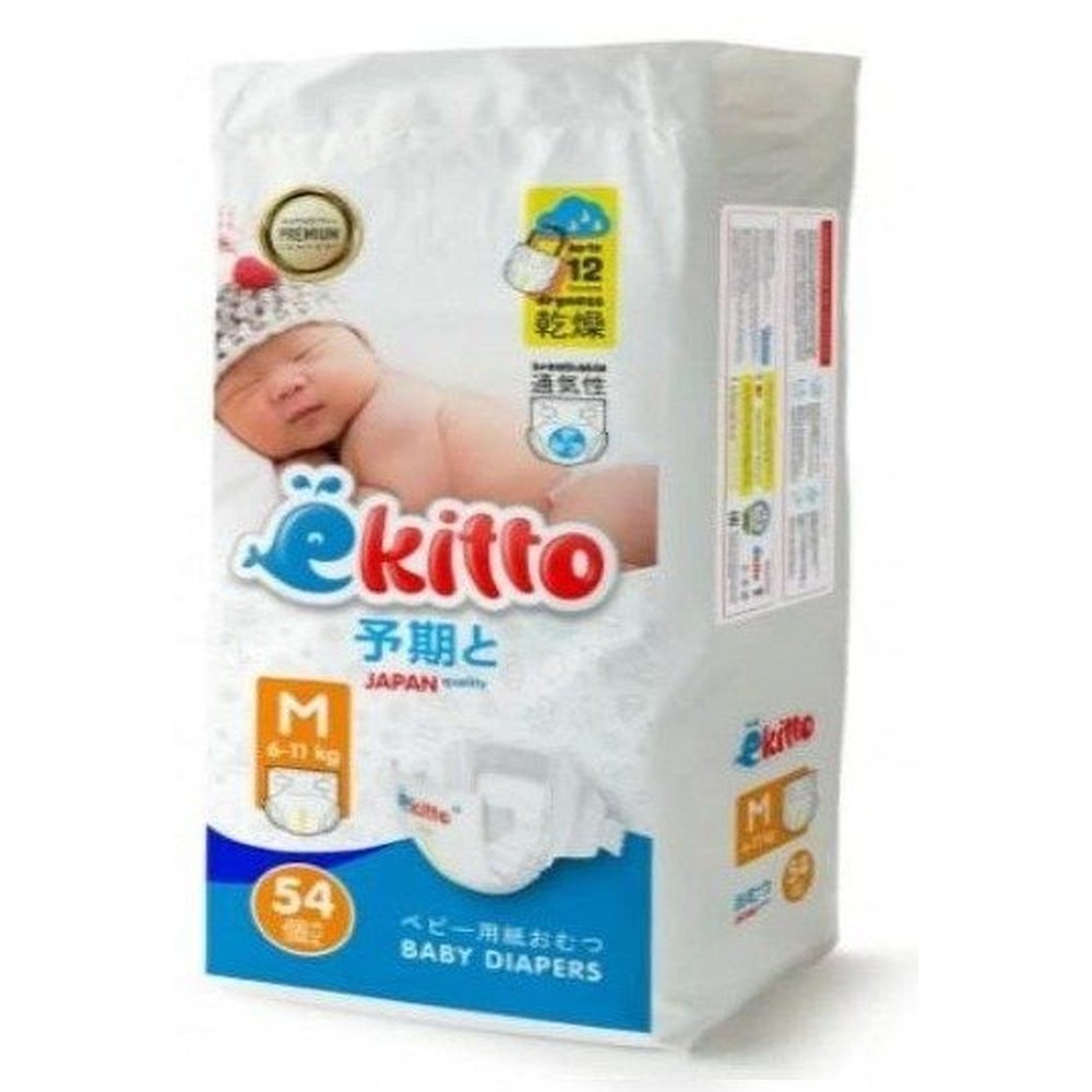 ПОДГУЗНИКИ EKITTO PREMIUM М54 6-11КГ
