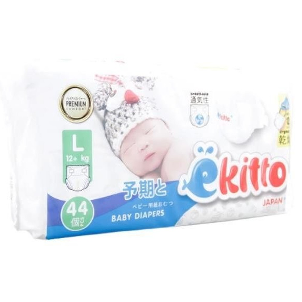 ПОДГУЗНИКИ EKITTO PREMIUM L44 12+КГ