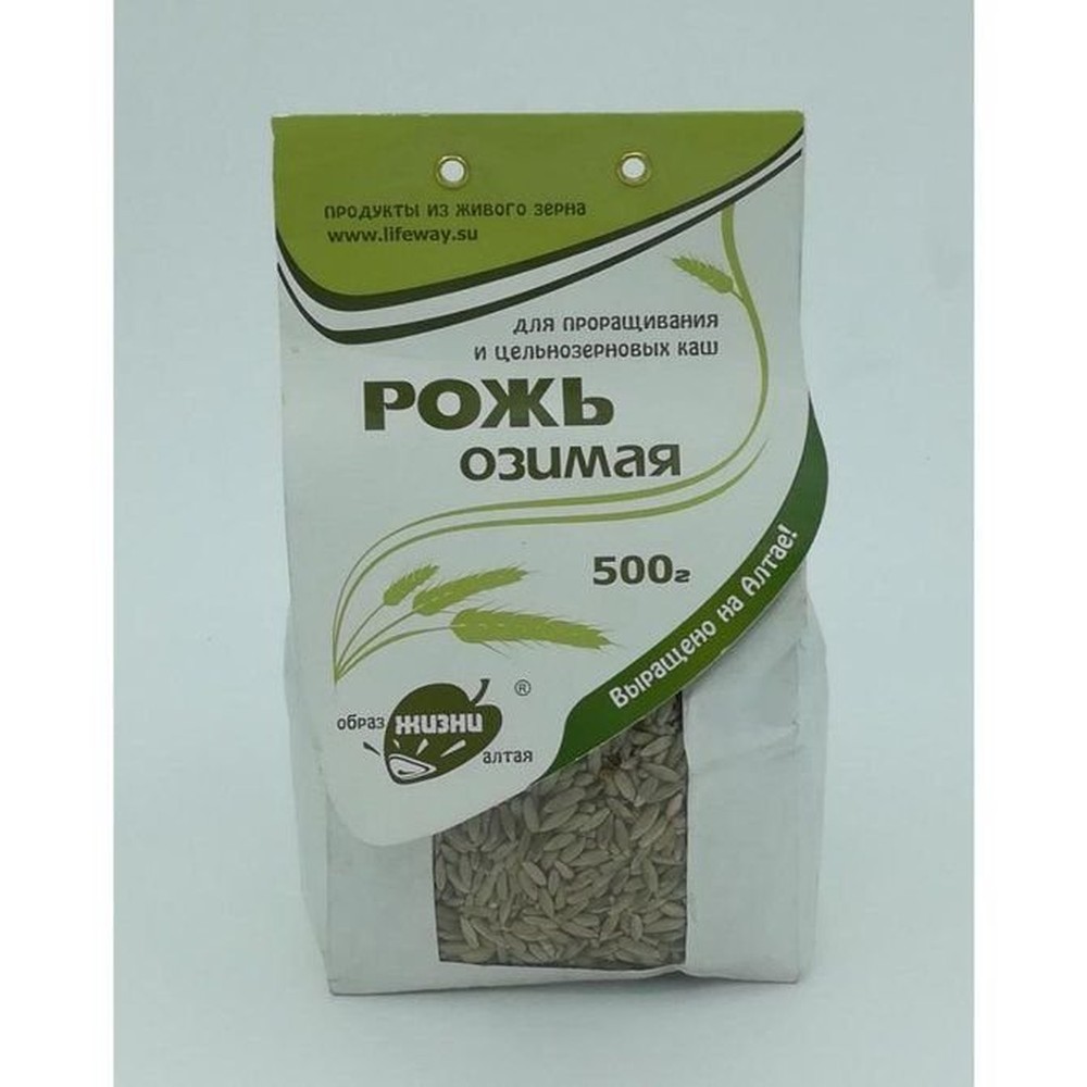 Рожь для проращивания озимая Образ жизни Алтая 500гр