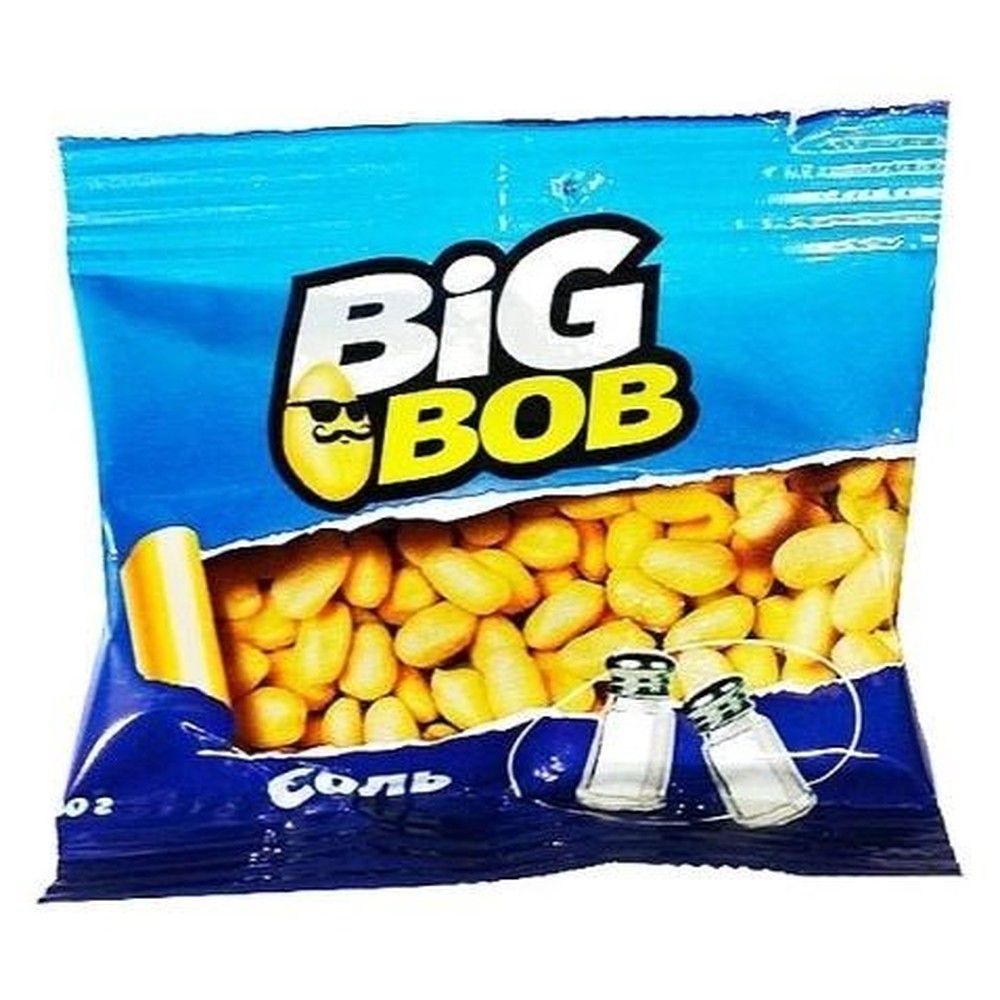 Арахис Big Bob соленый 110 гр.