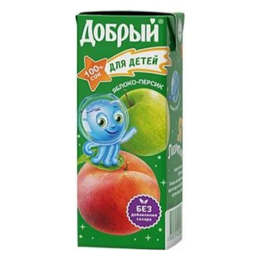 Добрый Персик-яблоко 0,2 л