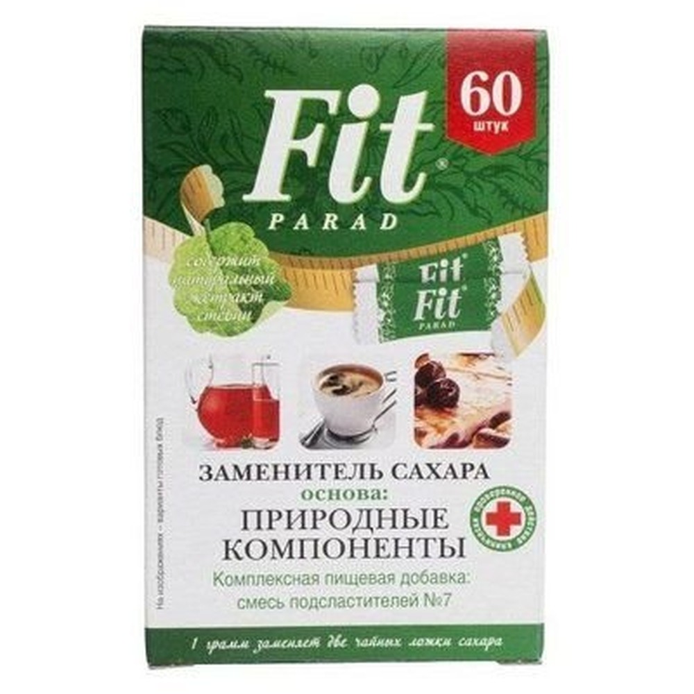 ЗАМЕНИТЕЛЬ САХАРА FITPARAD №7 100 Г Д/ПАК.