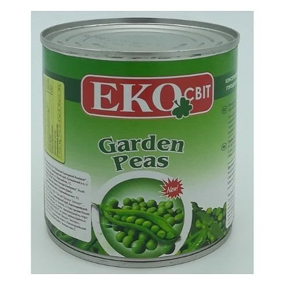 Зелёный горошек Eko, 400 гр