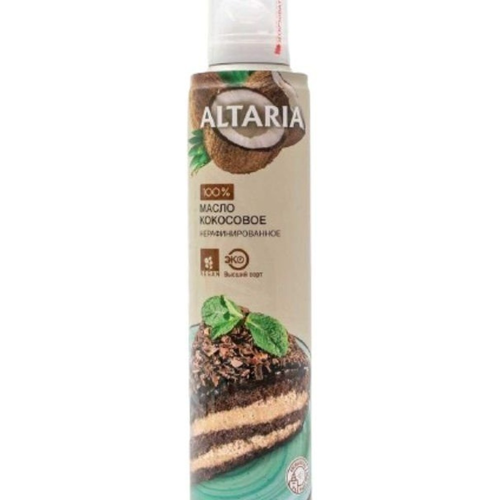 МАСЛО КОКОСОВОЕ ALTARIA НЕРАФ СПРЕЙ 250МЛ АЭР/УП