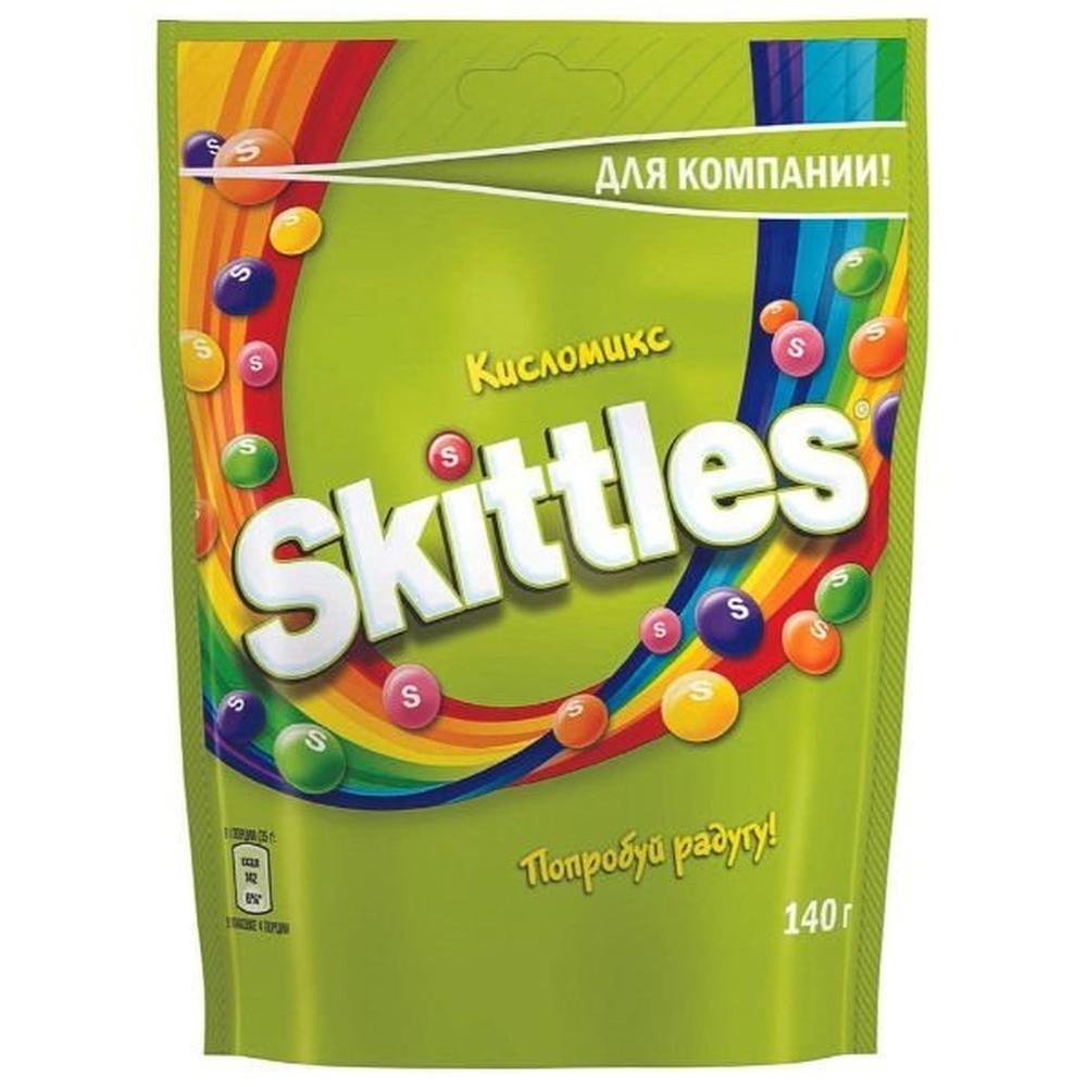 Skittles "Кисломикс" драже, 140г