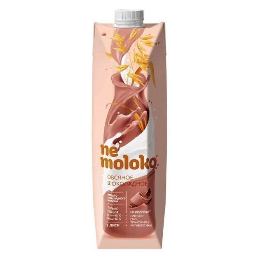 Десерт овсяный Nemoloko шоколадный 3,2 %, 1л