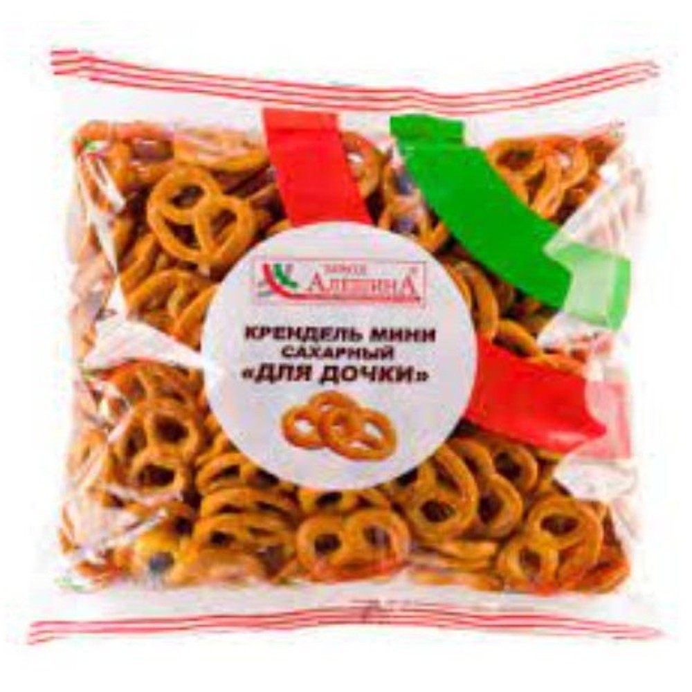 Крендель мини соленый "Для меня" (20шт*200гр) Алешин