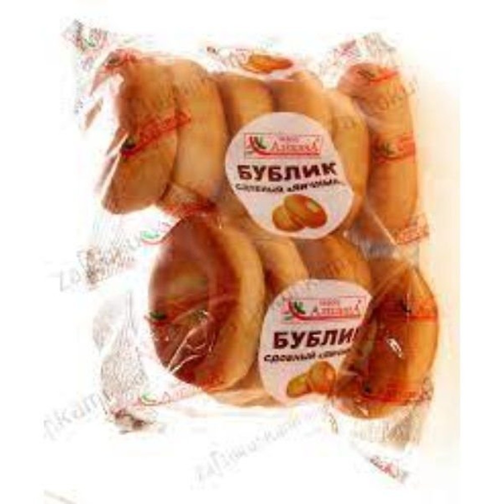 Бублик "Завод АлешинА" сдобный яичный, 460 гр