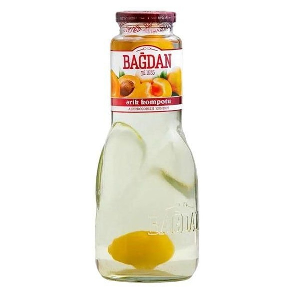 КОМПОТ BAGDAN АБРИКОС 1 Л СТ/БУТ.